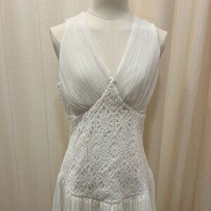 Just Me - Halter Neck Pleated Dress